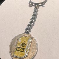 Portachiavi pubblicitario vintage Cafè Legal