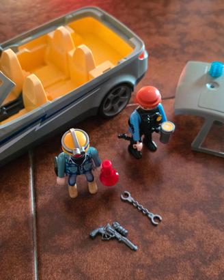 Playmobil 4 lotti della Polizia , senza scatola