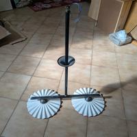 lampadario due luci