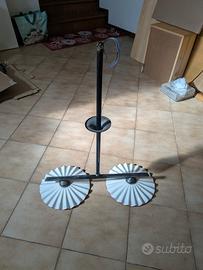 lampadario due luci