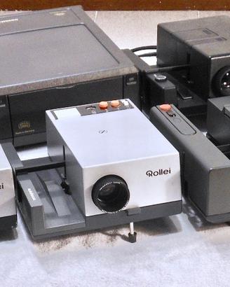 Proiettori dia: Rollei Reflecta Braun Voigtlander