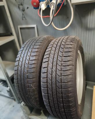 Coppia cerchi + gomme goodyear Greaywall Hoover5 