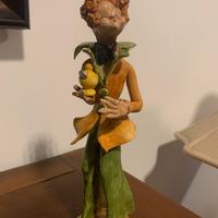 Statuina ceramica per laurea