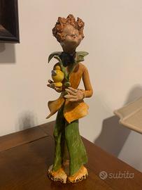 Statuina ceramica per laurea