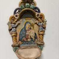 Acquasantiera madonna del latte