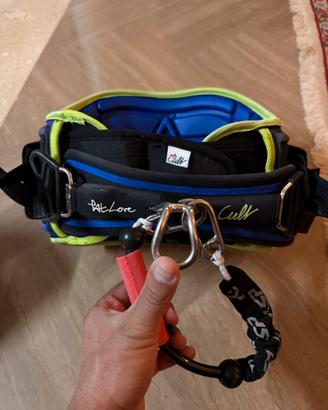 Ttapezio kitesurf+casco+leash