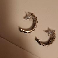 orecchini in argento e pietre dure