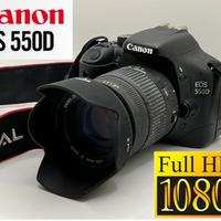 Canon EOS 550D Fotocamera Digitale accessoriata