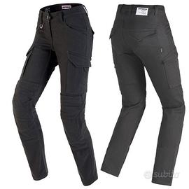 PANTALONE MOTO SPIDI CARGO DONNA TESSUTO CORDURA P