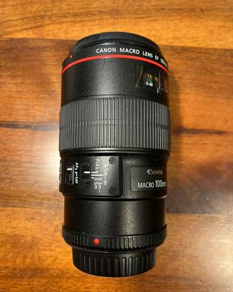 Canon EF 100mm f/2,8L Macro IS USM Obiettivo