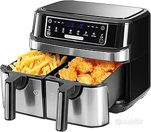 Friggitrice ad Aria Doppio Cestello, 9L Air fryer