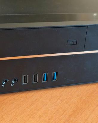 Slim SFF Case  + Alimentatore 500W + Lettore DVD