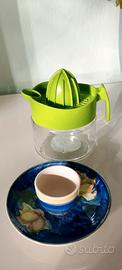 Set colazione, porta uovo e spremiagrumi