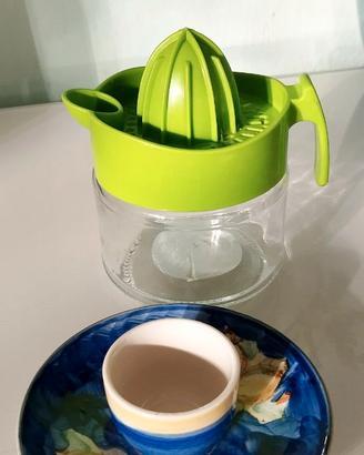 Set colazione, porta uovo e spremiagrumi
