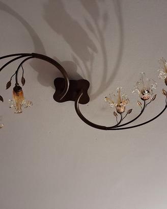 lampadario vetro murano 6 luci