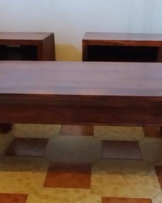 Arredamento da salotto legno massello 