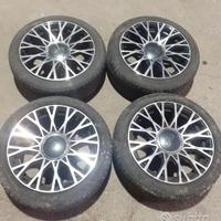 Fiat 500 cerchi e gomme 195/45/16 dot 2023