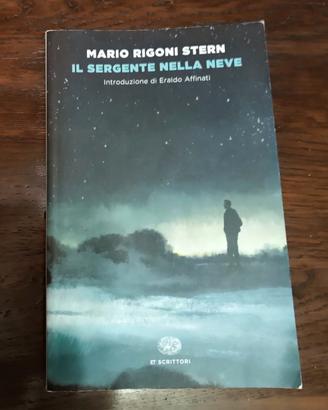 Libro Mario Rigoni Stern Il sergente nella neve 