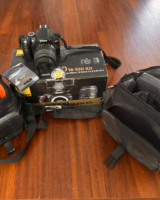 Nikon D3000 + 18/55 +filtro 52mm