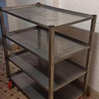 carrello in acciaio inox 