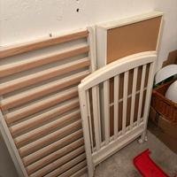 Lettino con sbarre