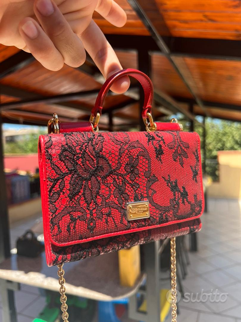 Borsa miss sicily mini rossa Abbigliamento e Accessori In vendita a Roma