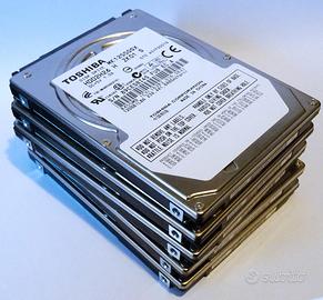 5x Hard Drive Disk Toshiba 2.5" HDD 120gb