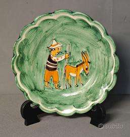 Pinto Vietri – Piatto ceramica vietrese anni ‘50