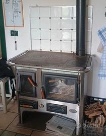 Stufa cucina a legna ANSELMO COLA mod. "Beatrice"