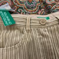 Pantaloni velluto Benetton tg 42