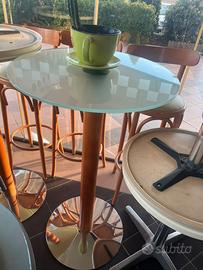 Tavolo Alto Bar in Vetro – Tavolo Cocktail/Bistrot