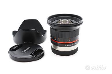 SAMYANG 12mm F/2 per FUJIFILM FX MATR. BGP18945