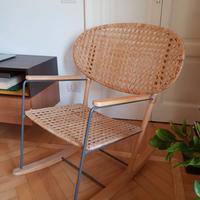 sedia a dondolo Ikea