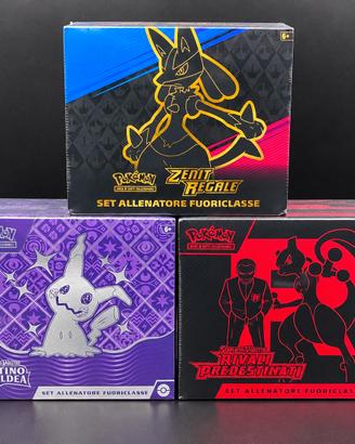 Lotto 3 ETB Pokémon Ita – Zenit Regale Lucario + D