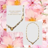 Collana cammeo oro giallo