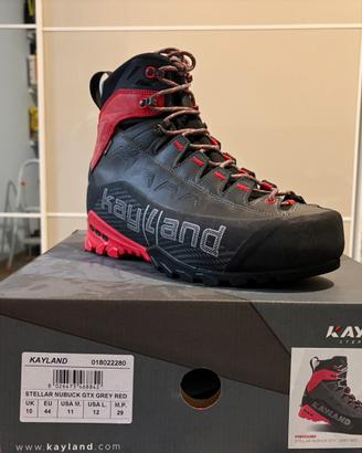 Scarponi alpinismo kayland stellar nubuck gtx 44