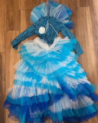 Vestito di carnevale "Riflessi Marini" Donna