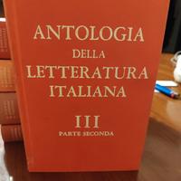 l'antologia Della  Letteratura Italiana 