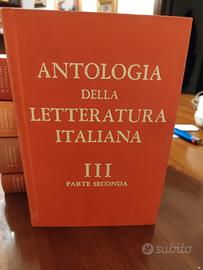 l'antologia Della  Letteratura Italiana 