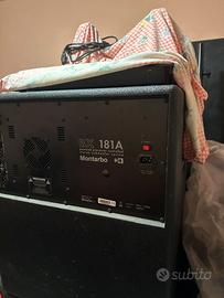 Coppia di subwoofer attivi Montarbo BX181A