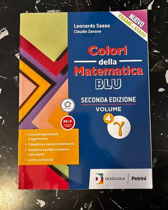 colori della matematica, blu, vol 4 gamma
