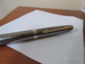 Stilografica PARKER 75 in argento