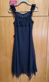 Vestito longuette nero in buone condizioni