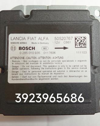 Centralina Airbag BOSCH 0265010935 ALFA ROMEO 