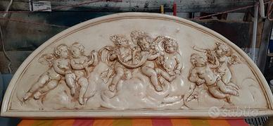altorilievo in gesso di "putti"