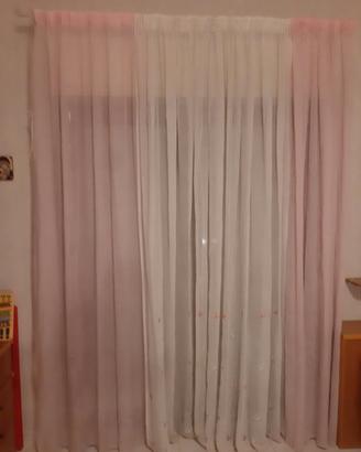 Tenda per cameretta bambini con mantovana