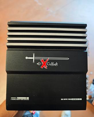 Amplificatore 2 canali Excalibur X500.2 da 1000w