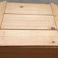 Cassa / Contenitore in legno cm 55x53x25