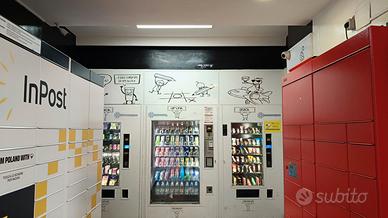 negozio completo distributori automatici