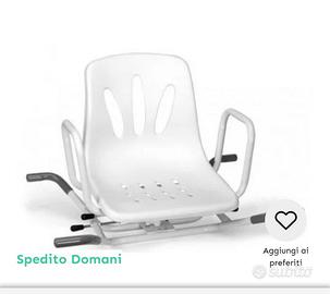 sedia sanitaria x vasca da bagno